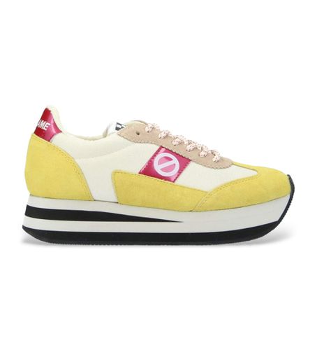 KNIMYN0 Baskets en cuir jaune Flex jogger (38), 3 à 5 cm, Lacets, Casuel - NO NAME - Modalova