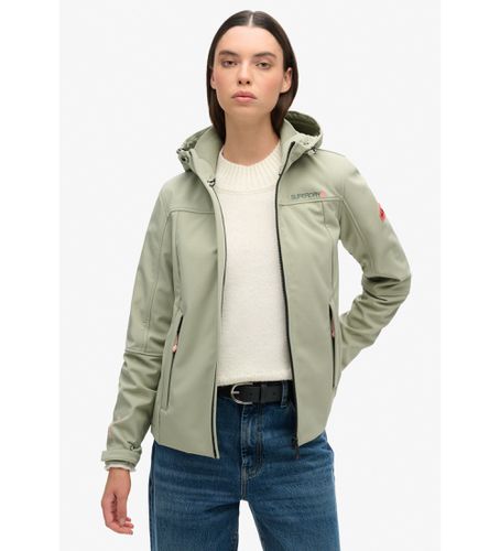 W5011818A Veste de trekking classique avec capuche verte (S), Casuel, Sport, Multisport, Polister recyclé, Durable - Superdry - Modalova