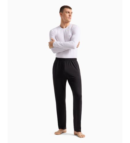 F584 Pantalon d'intérieur en viscose effet laine (L), Homewear - Emporio Armani - Modalova