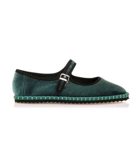 Flo Shoes (36), Tissu, Plat, Boucle, Casuel, Vert - Mustang - Modalova