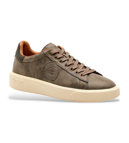 F4BUCK01 Baskets en cuir Buck (41), Plat, Lacets, Casuel - Blauer - Modalova