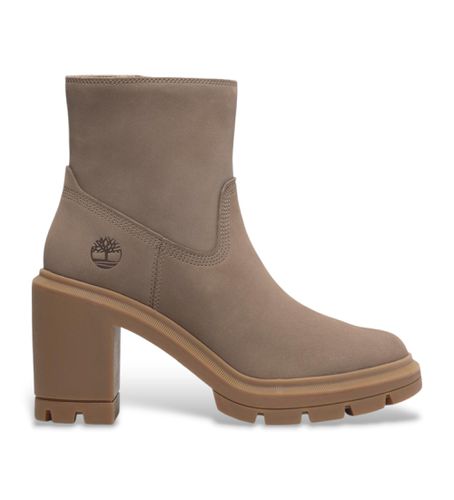 TB0A26WAEN51 Allington botte en cuir à talon moyen avec fermeture éclair Allington (37 W), 8 à 10 cm, Cas - Timberland - Modalova