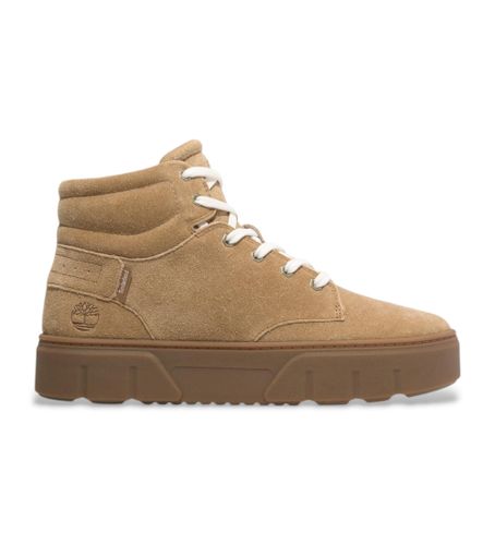 TB0A27EKEW11 Laurel Court Baskets montantes en cuir marron (36 W), Plat, Lacets, Casuel, Durable - Timberland - Modalova