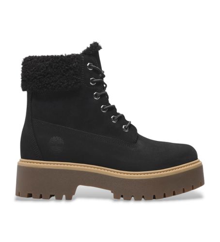 TB0A2PU6W051 Stone Street Bottines en cuir imperméable (36 W), Plat, Lacets, Casuel, Durable - Timberland - Modalova