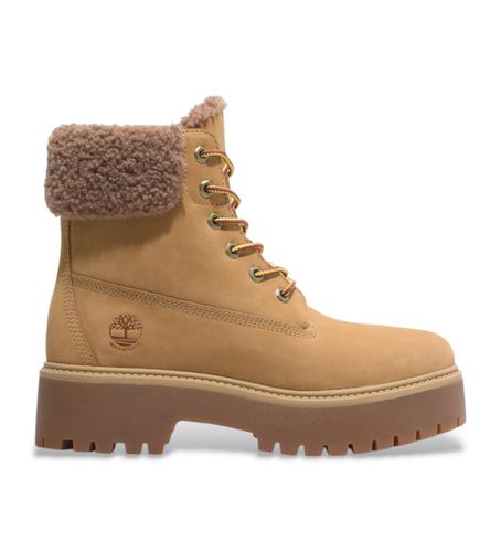 TB0A2PU67541 Stone Street Bottines en cuir imperméable marron (39 W), Plat, Lacets, Casuel, Durable - Timberland - Modalova