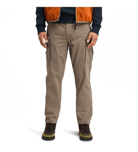 TB0A5TVYBK01 Pantalon cargo Brookline en sergé (28/32), Marron, Casuel, Le coton biologique, Durable - Timberland - Modalova