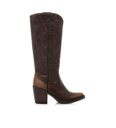 Bottes Tijuana marron (38), 5 à 8 cm, Fermeture éclair, Casuel - MTNG - Modalova