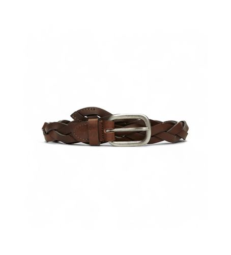 TB0A5MUK2141 Ceinture en cuir tressé de 2,5 cm de large, marron (S), Casuel - Timberland - Modalova