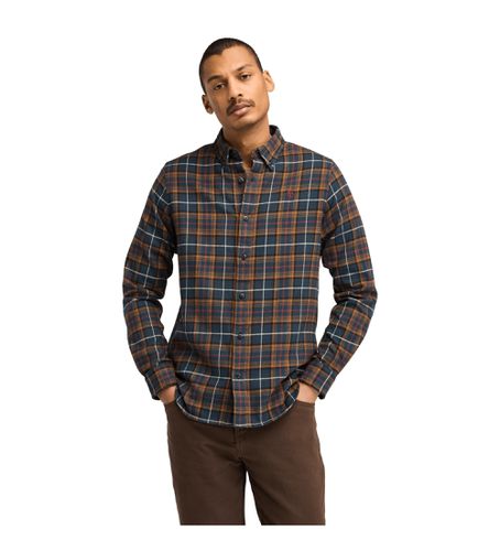 TB0A6V4AB681 Chemise en flanelle à carreaux de poids moyen (XXL), Casuel, Coton, Manche longue - Timberland - Modalova