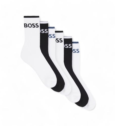 Lot de 6 paires de chaussettes à rayures , , (43-46), Homewear, Coton - BOSS - Modalova