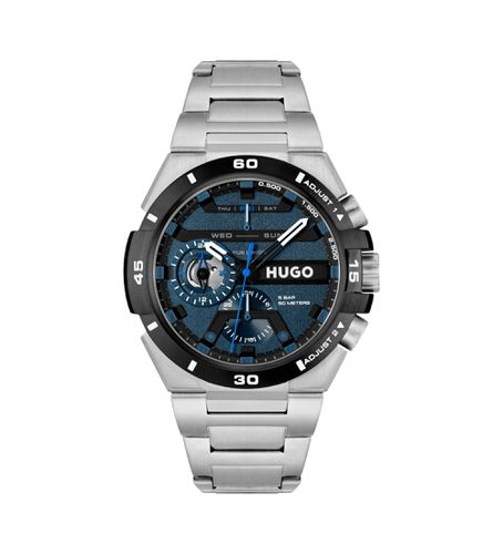 Unisex. 1530337 Montre multifonction Wild marine (OSFA), Casuel, Bracelet, Acier inoxidable - HUGO - Modalova