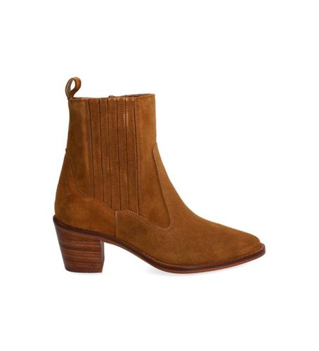 Bottines en cuir Nevada marron (36), 3 à 5 cm, Aucun, Casuel - Alpe - Modalova