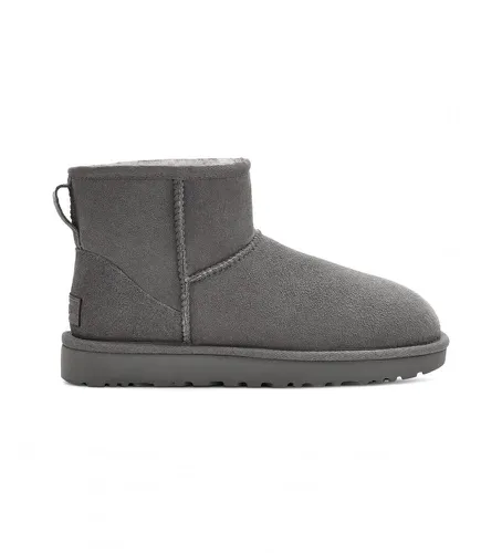 Bottines Classic Mini II en cuir (36), Plat, Aucun, Casuel - UGG - Modalova