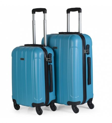 Unisex. 771115-02 Ensemble de bagages rigides à 4 roues 771115 (OSFA), Bleu, Casuel, ABS/Polycarbonate - ITACA - Modalova