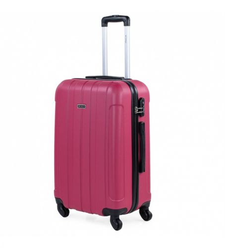 Unisex. 771160-06 Mallette de voyage moyenne rigide 4 roues 771160 fraise -63x42x24cm (OSFA), Casuel, ABS/Polycarbonate - ITACA - Modalova