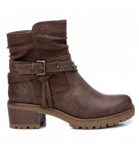 Bottines 072394 - Hauteur du talon : 5cm (36), Marron, 3 à 5 cm, Lacets, Casuel - Refresh - Modalova