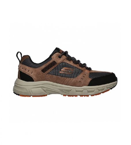 Baskets Relaxed Fit Oak Canyon , (40), Marron, Plat, 1 à 3 cm, Lacets, Sport, Multisport - Skechers - Modalova