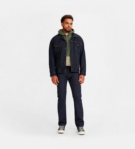 Til mænd. 00501-0101 Jeans 501 Original Onewash navy (34/32), Casual, Bomuld, Denim, Bæredygtig - Levi's - Modalova