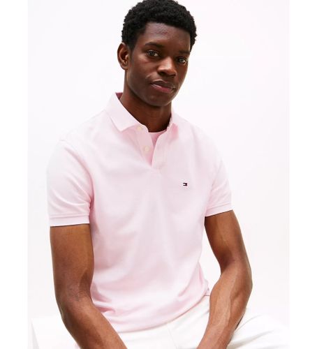 Til mænd. MW0MW17770 Polo Essential 1985 (S), Casual, Korte ærmer, Økologisk bomuld, Bæredygtig - Tommy Hilfiger - Modalova