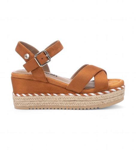 Til kvinder. 17058703-CAMEL sandaler 170587 (40), 5-8 cm, Spænder, Casual - Refresh - Modalova