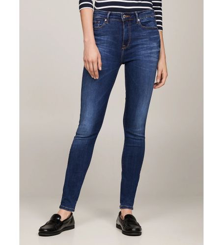 Til kvinder. WW0WW11860 falmede Heritage Jeans (26/30), Casual, Økologisk bomuld, Bæredygtig - Tommy Hilfiger - Modalova