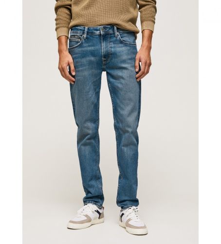 Til mænd. PM206323HP8 Jean Hatch marine (30/32), Casual, Denim, Økologisk bomuld, Bæredygtig, Blå - Pepe Jeans - Modalova