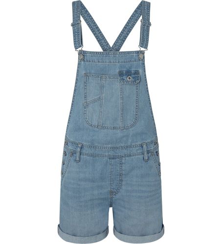 Til kvinder. PL230445 Abby Fabby jumpsuit (XS), Casual, Denim, Uden ærmer/stropper, Økologisk bomuld, Bæredygtig - Pepe Jeans - Modalova