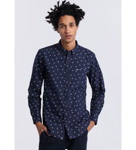 Til mænd. 145133333 Langærmet skjorte (S), Casual, Bomuld, Lange ærmer - Lois Jeans - Modalova