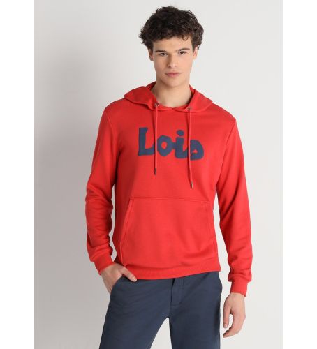 Til mænd. 165013500 Hættetrøje 135260 (M), Casual, Bomuld, Lange ærmer - Lois Jeans - Modalova