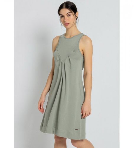 Til kvinder. 447532258 Kort kjole (L), Casual, Bomuld, Uden ærmer/stropper - Lois Jeans - Modalova