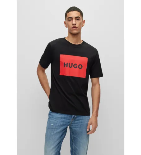 Til mænd. 50467952 T-shirt Dulive (L), Casual, Bomuld, Korte ærmer, Bæredygtig - HUGO - Modalova