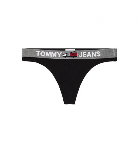 Til kvinder. UW0UW02823 G-streng med logo på linningen (XS), Afslappet, Bomuld - Tommy Hilfiger - Modalova