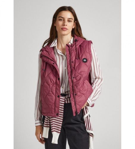 Til kvinder. PL402241 Vest Nina (M), Casual, Nylon, Uden ærmer/stropper, Bæredygtig - Pepe Jeans - Modalova