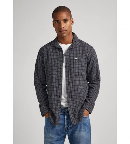 Til mænd. PM308207 Conster skjorte (M), Casual, Bomuld, Polyester, Lange ærmer - Pepe Jeans - Modalova