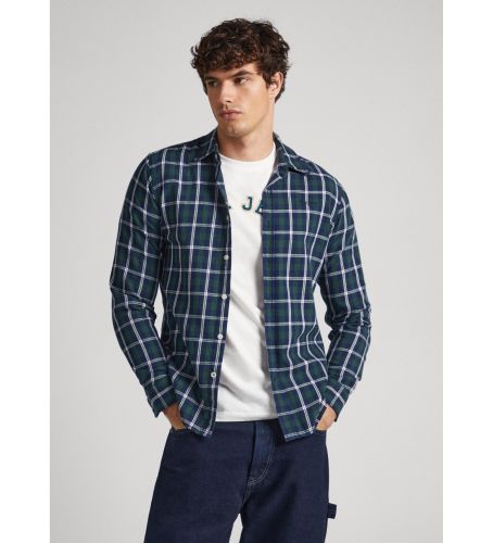 Til mænd. PM308202 Clems grønne trøje (M), Casual, Bomuld, Lange ærmer, Bæredygtig - Pepe Jeans - Modalova