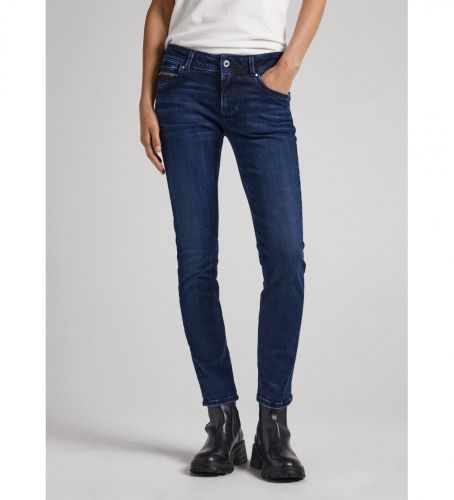 Til kvinder. PL204165XV7 Jean New Brooke marine (30/32), Casual, Bomuld, Denim, Bæredygtig - Pepe Jeans - Modalova