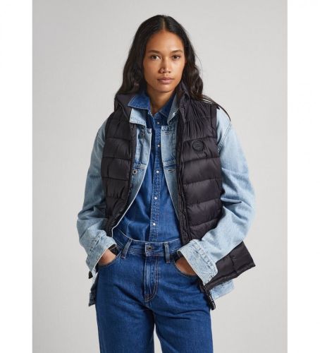 Til kvinder. PL402226 Maddie Vest (M), Casual, Nylon, Uden ærmer/stropper - Pepe Jeans - Modalova