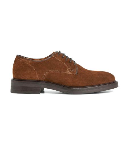 Til mænd. HMS21307 Egmont Classic sko (40), Læder, Fast, Blonder, Casual, Klassisk - Hackett London - Modalova