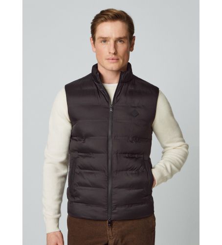 Til mænd. HM403015 Vest Lw (L), Casual, Uden ærmer/stropper, Genanvendt polister, Bæredygtig - Hackett London - Modalova