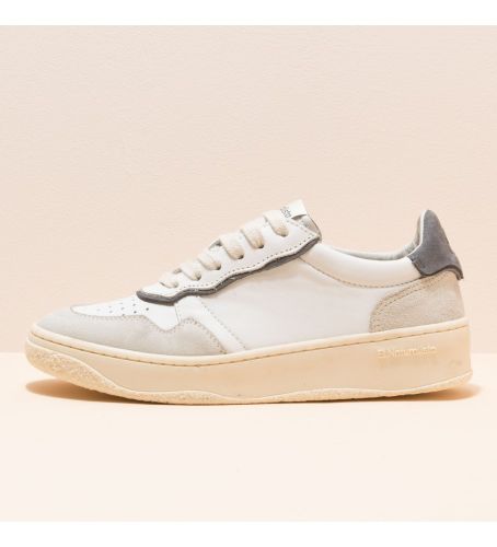 Unisex. 2584012G8005_017 Lædersko N5840 Multi Material (37), Stof, Fast, 1-3 cm, Blonder, Casual - El Naturalista - Modalova