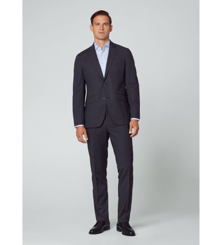 Til mænd. HM423049 Mørkegråt rejsedragt (44/32), Casual, Party, Bomuld, Klassisk - Hackett London - Modalova