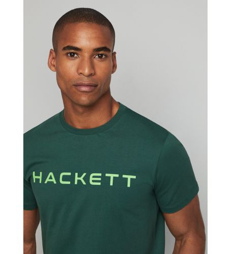 Til mænd. HM500713 Essential T-shirt (M), Casual, Bomuld, Korte ærmer - Hackett London - Modalova