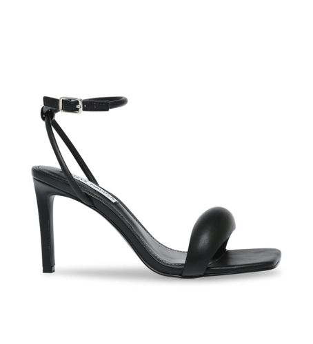Til kvinder. SM11001844 Entice sorte lædersko -Høj hæl 8,5 cm (36), 8-10, Spænder, Casual - Steve Madden - Modalova