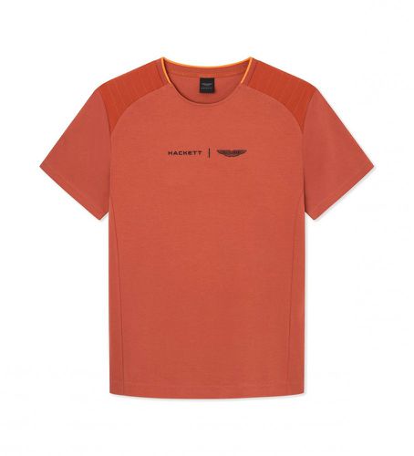 Til mænd. HM500781 Hybrid T-shirt (M), Casual, Bomuld, Korte ærmer - Hackett London - Modalova