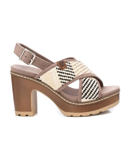 Til kvinder. 17181003- Sandaler 171810 (38), 5-8 cm, Spænder, Casual, Party, Gråt - Refresh - Modalova