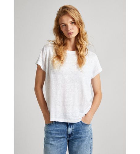 Til kvinder. PL505768 Lilian kortærmet t-shirt (XS), Casual, Bomuld, Korte ærmer - Pepe Jeans - Modalova