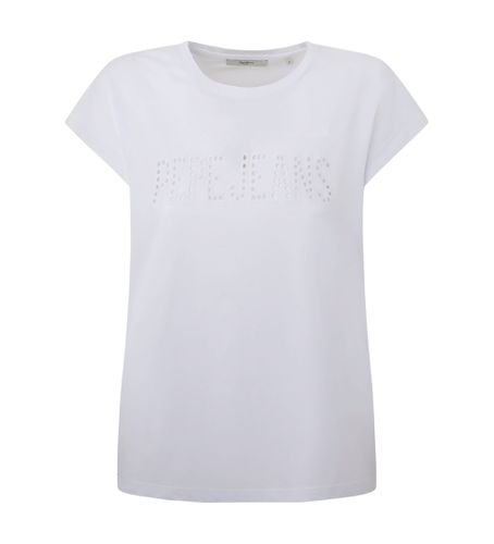 Til kvinder. PL505837 Lilith T-shirt (S), Casual, Bomuld, Korte ærmer - Pepe Jeans - Modalova