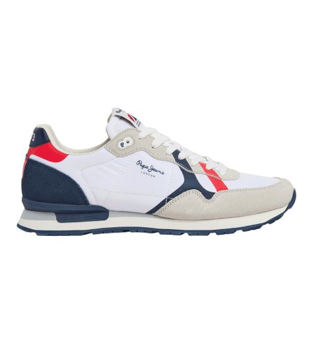 Til mænd. PMS40007 Brit Road lædersko (42), Fast, Blonder, Casual - Pepe Jeans - Modalova