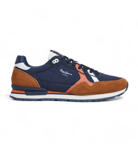 Til mænd. PMS40007 Brit Road Sneakers i , (46), Fast, Blonder, Casual - Pepe Jeans - Modalova