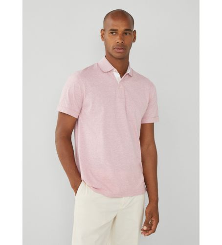 Til mænd. HM563254 Polo linned filafil (S), Casual, Bomuld, Korte ærmer - Hackett London - Modalova